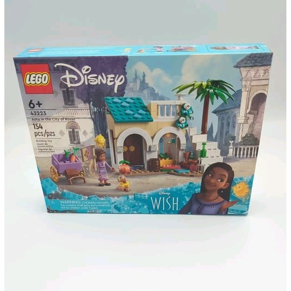LEGO Disney Wish: Asha in The City of Rosas 43223 Building Toy Set - Picture 1 of 6